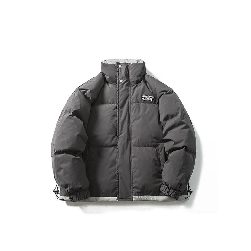 

2021 японский мужской ретро зимний белый утиный пуховик свободная Теплая стеганая куртка