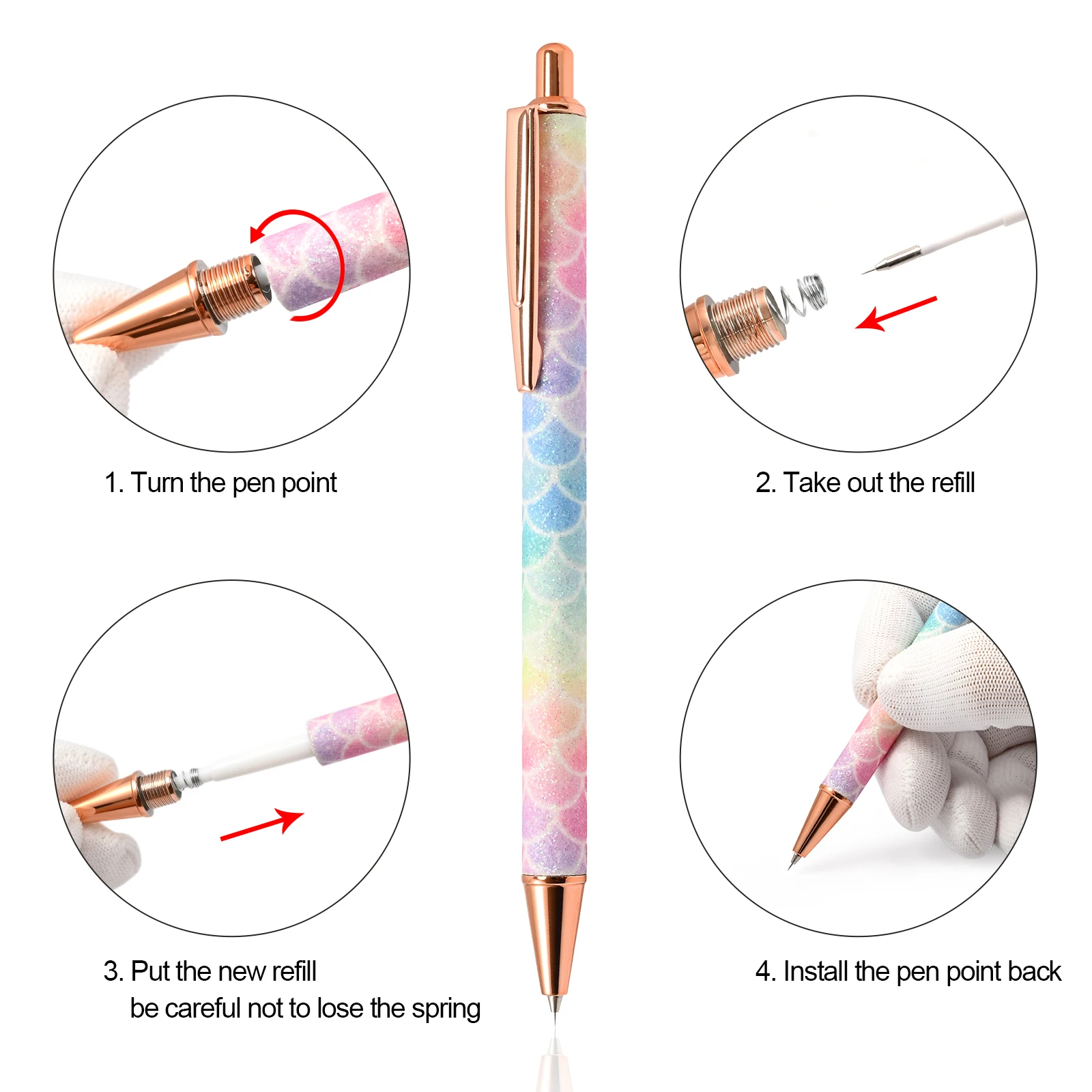 Ручка FOSHIO для удаления пузырьков воздуха и свинцовых наполнителей автомобиля