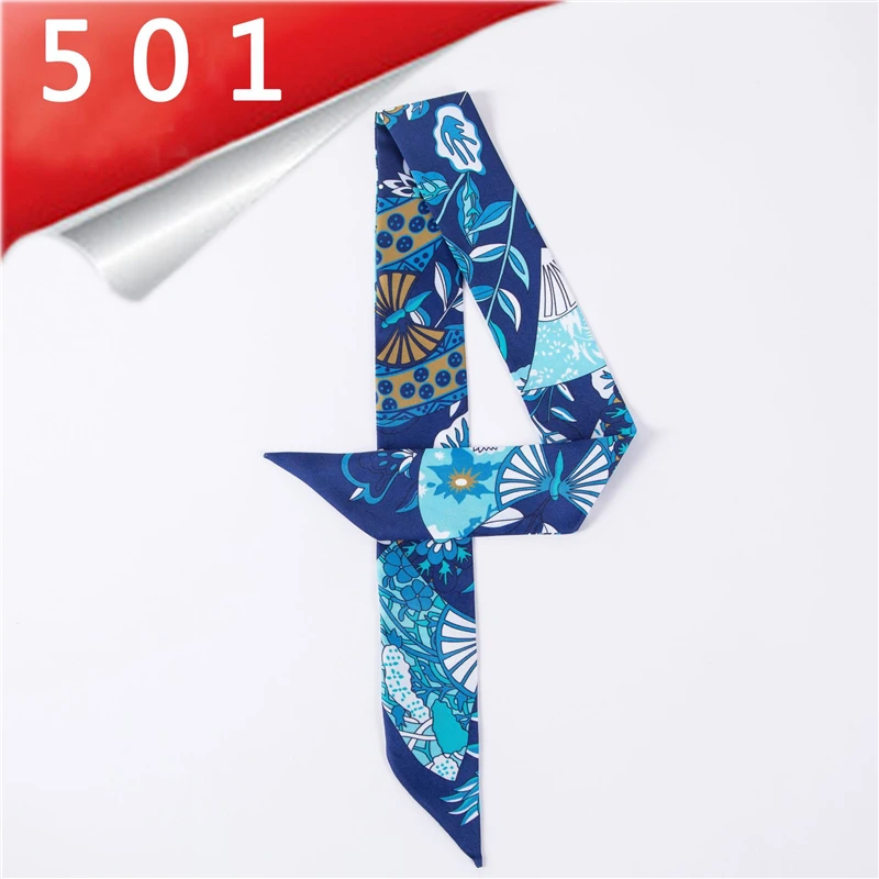 Шарф Атласный Женский Шелковый с ручками для пляжа 2021