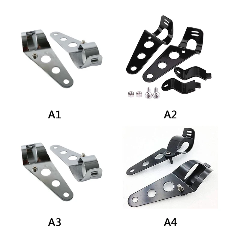 Универсальный кронштейн для крепления мотоциклетных фар 38 51 мм/31 39 мм|Кронштейн