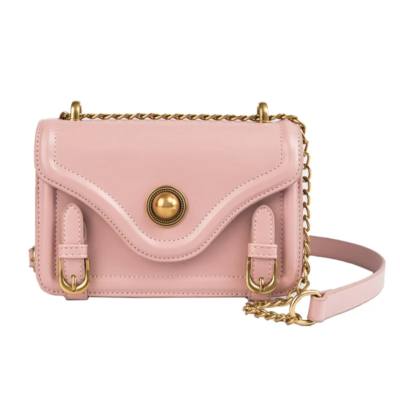 Винтажные женские кожаные сумки через плечо с клапаном модные вечерние на