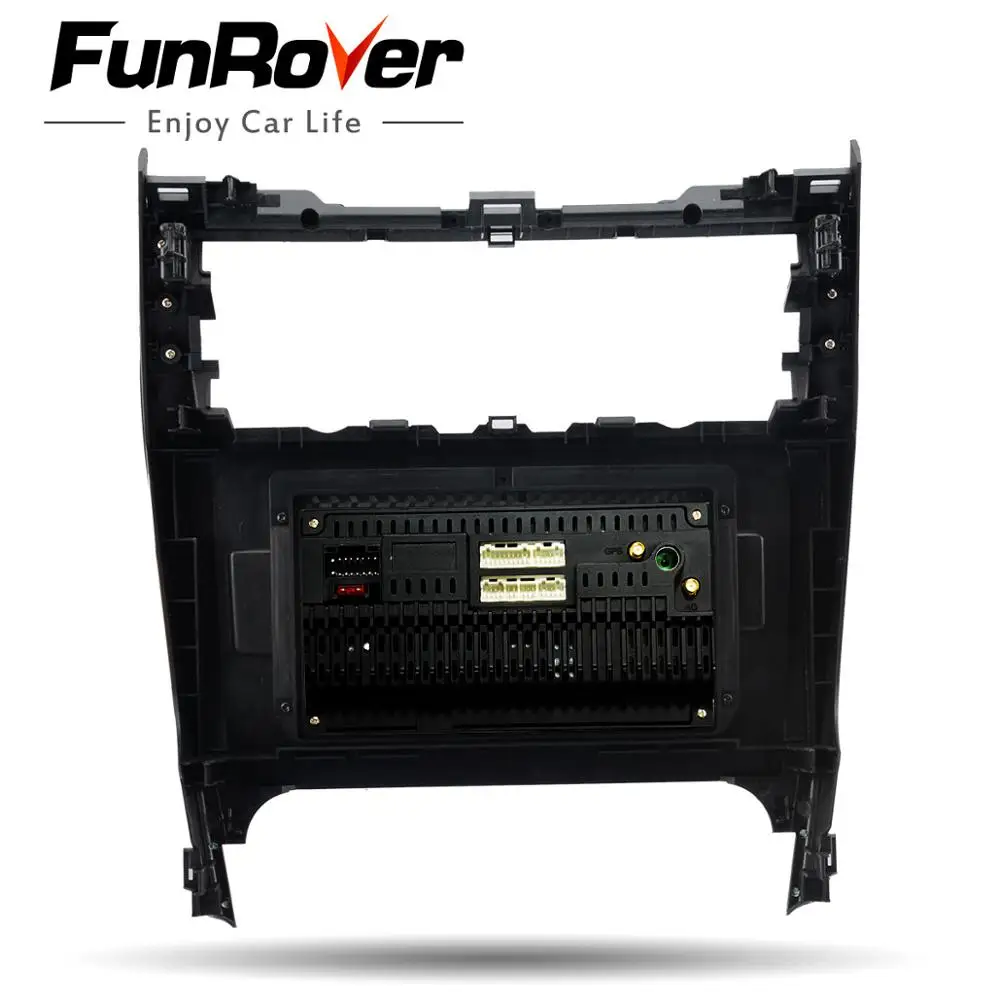 Автомобильный мультимедийный dvd проигрыватель FUNROVER 2.5D + IPS Android 9 0 2 din для Toyota Camry
