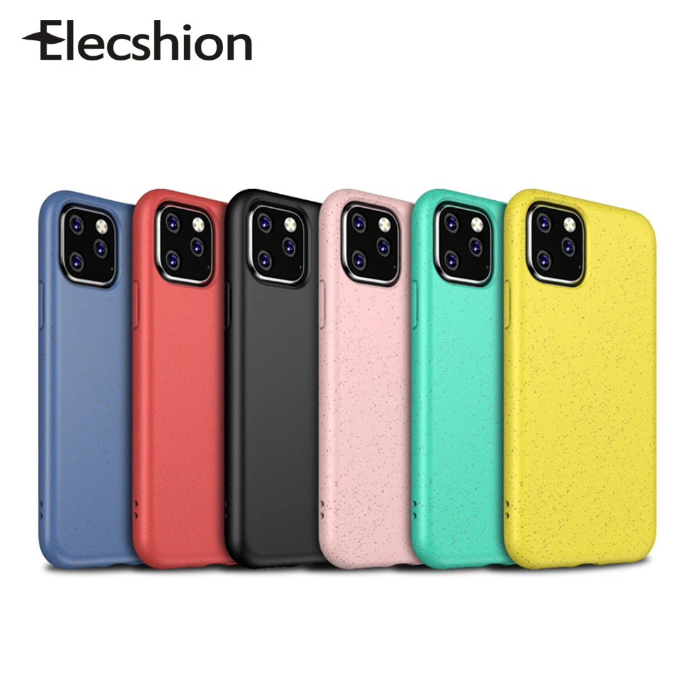 Цветной мягкий из ТПУ чехол для телефона iPhone 11 Max противоударный Pro новый
