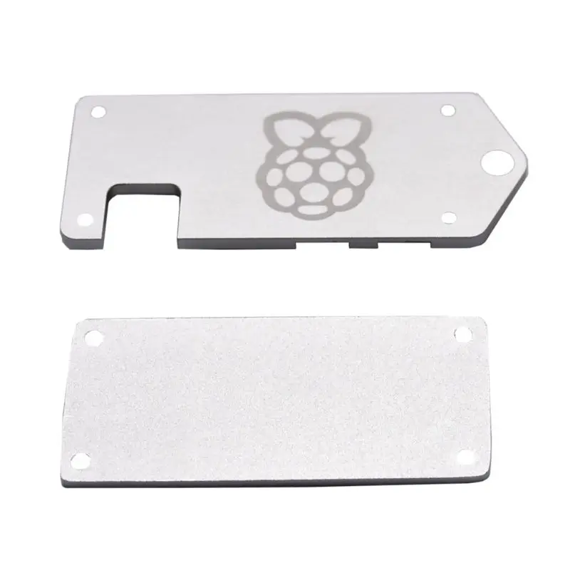 

1Set Ultra-thin ZV2 Aluminum Alloy Protective Case Silver/Black Metal Enclosure Shell for Raspberry Pi Zero W Accessories