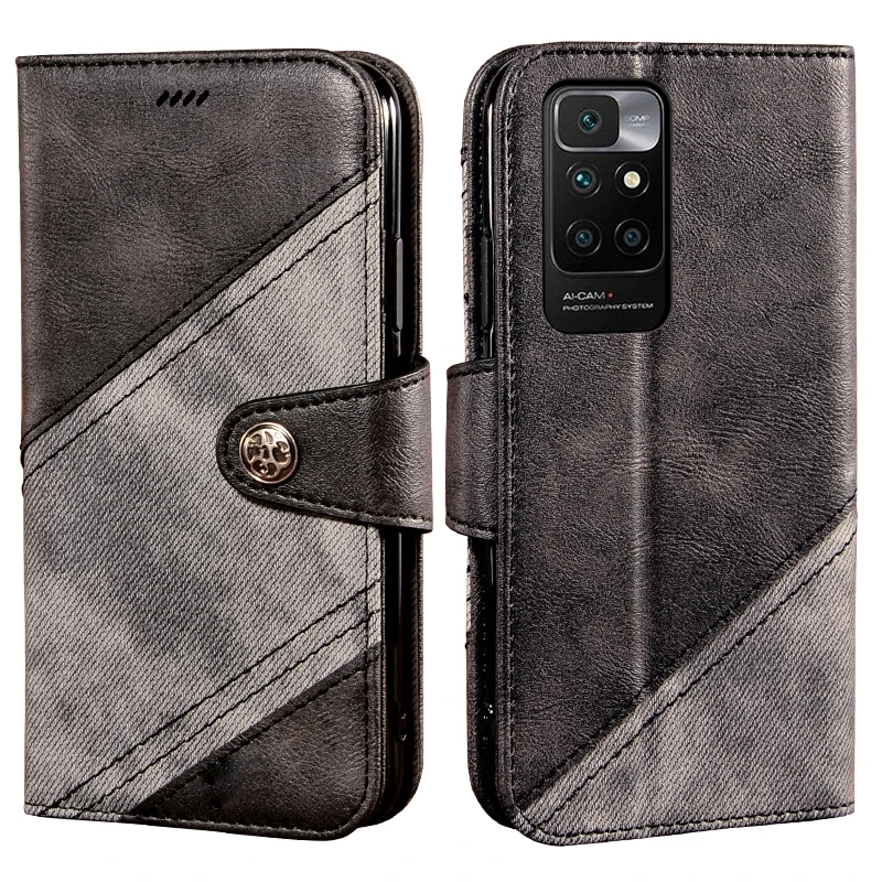 

Flip Case For Redmi 10 Book Leather Case Shockproof Bumper Flip Case For Redmi 10 Cover