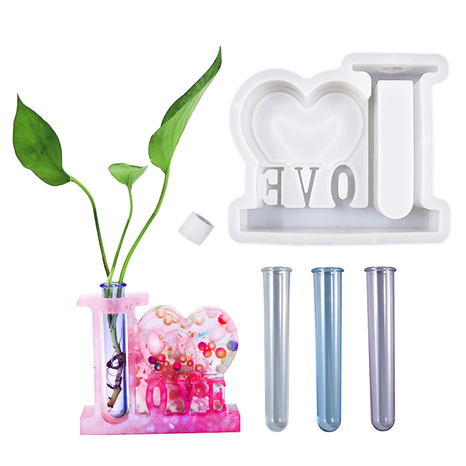 

Silicone Molds Flowerpot Mold Epoxy Resin DIY Mould for Vast Art Crafts Decoration Adornment DIY Handmade Gifts