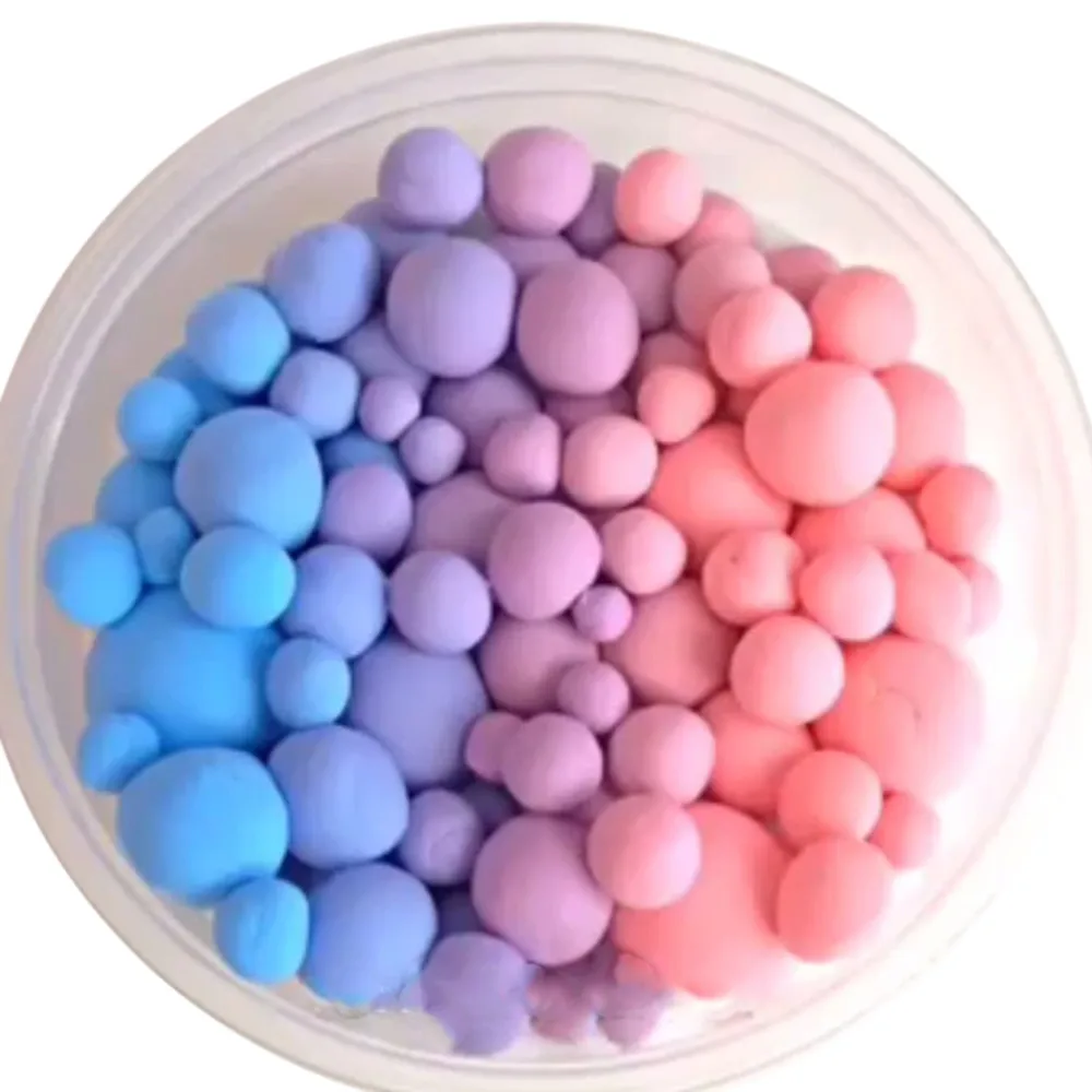 

60ML Beautiful Colorful Cloud Slime Squishy Putty Scented Stress Kids Clay Toy Magic Clay Plasticine Supplies Toys For Children