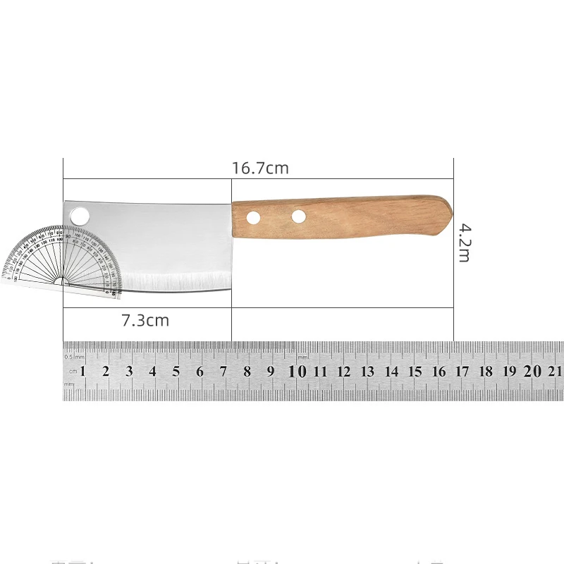 

Stainless Steel Mini Vegetable Knife Fruit Cheese Knife Outdoor Camping Portable Chef Meat Knife Barbecue Tool