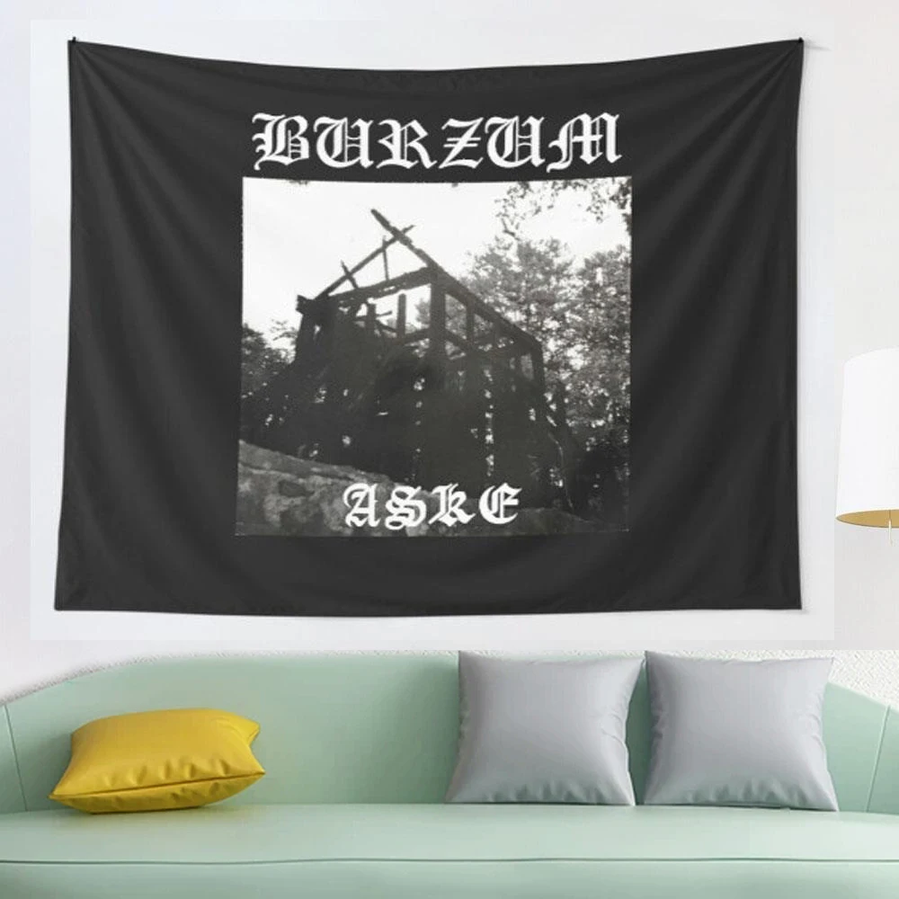 

Burzum Aske Tapestry Bohemian Decoration Wall Hanging Bedroom Psychedelic Scene Starlight Art Home Decoration
