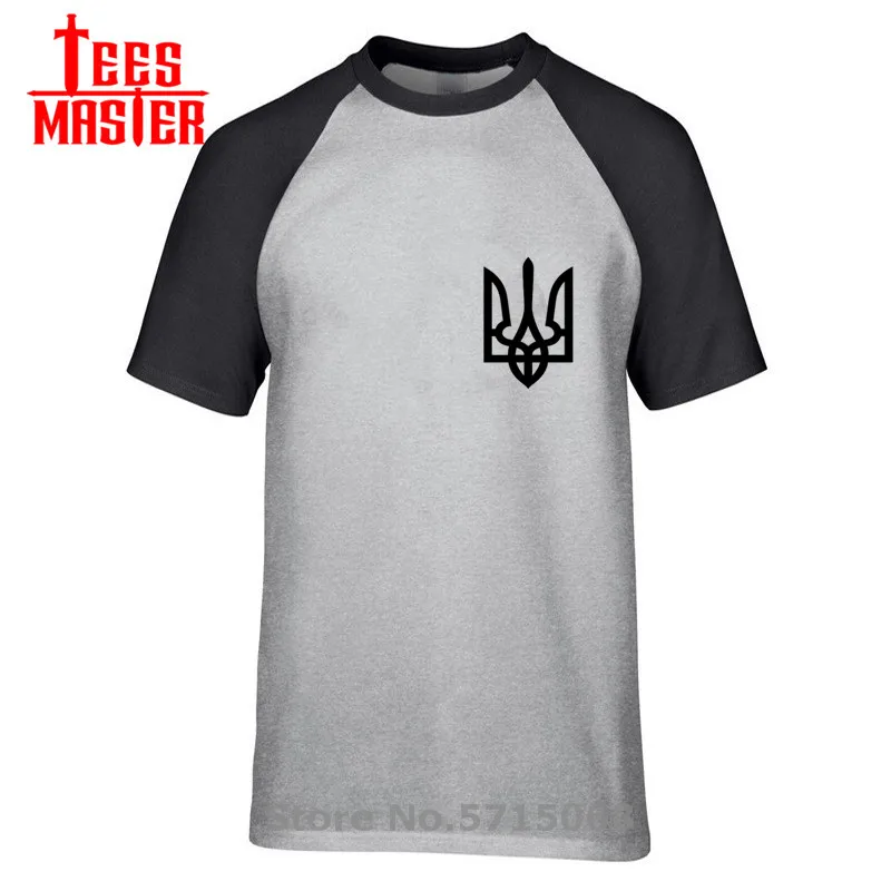 Футболка мужская свободного кроя креативная рубашка с карманом в стиле Герба