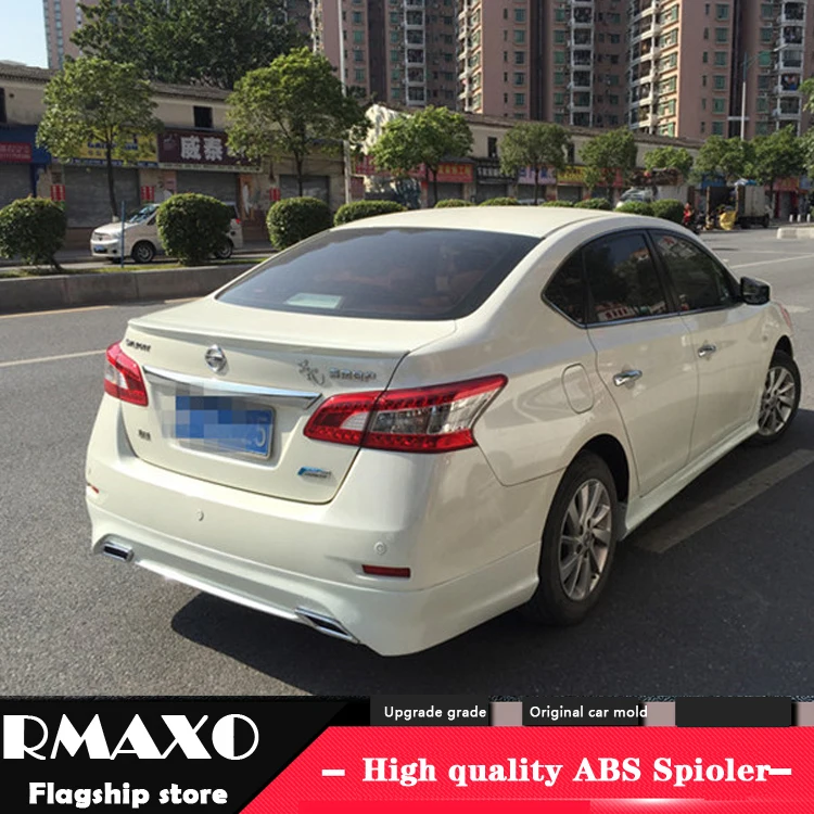 Спойлер для NISSAN Sentra 2012 2016 высококачественный спойлер из АБС пластика заднего