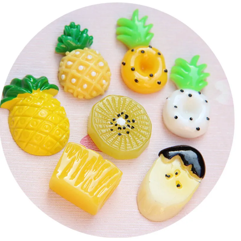 Кавайные кабошоны из смолы украшения скрапбукинг 10 шт. аксессуары для плоские