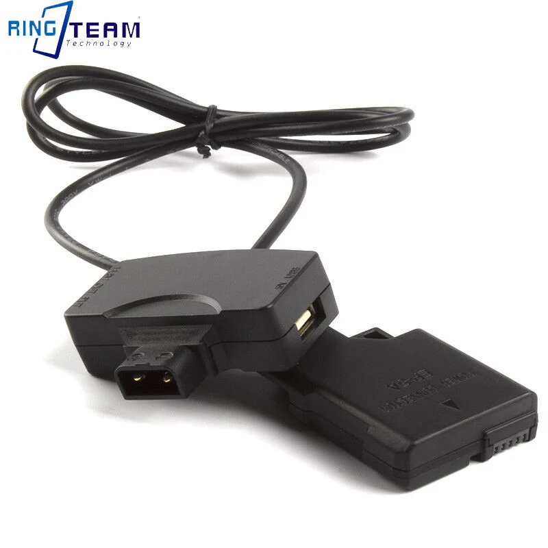 D-Tap to USB Adapter Connector 5V EN-EL14 Dummy Battery EP-5A DC Coupler for Nikon Camera D5600 D5500 D5300 D5200 D5100 D3100 |