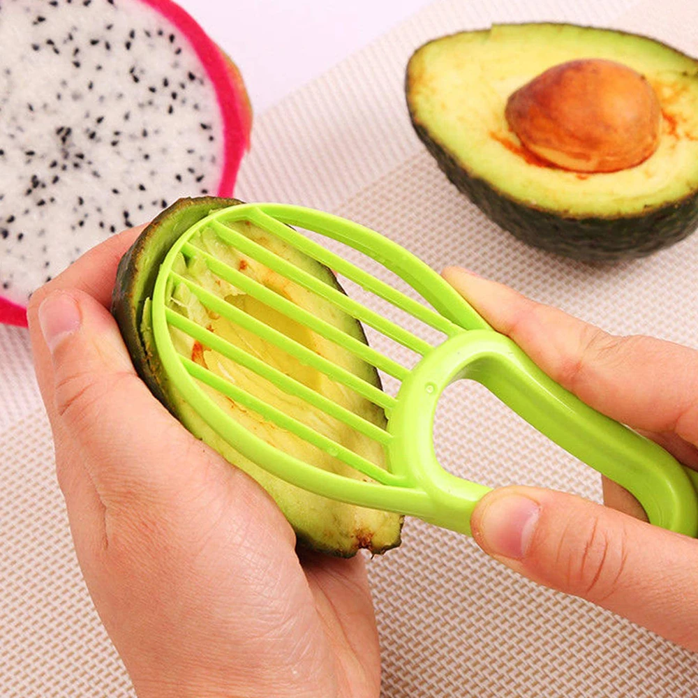 3-в-1 авокадо ломтерезка для ножниц нож удаления сердцевины и нарезания Фруктовый