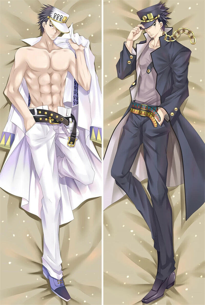 Аниме Необычные приключения Джоджо Dakimakura Kujo Jotaro обнимающие Тела Наволочки Чехол для подушки с мультяшным принтом аксессуары для косплея игрушка Новинка