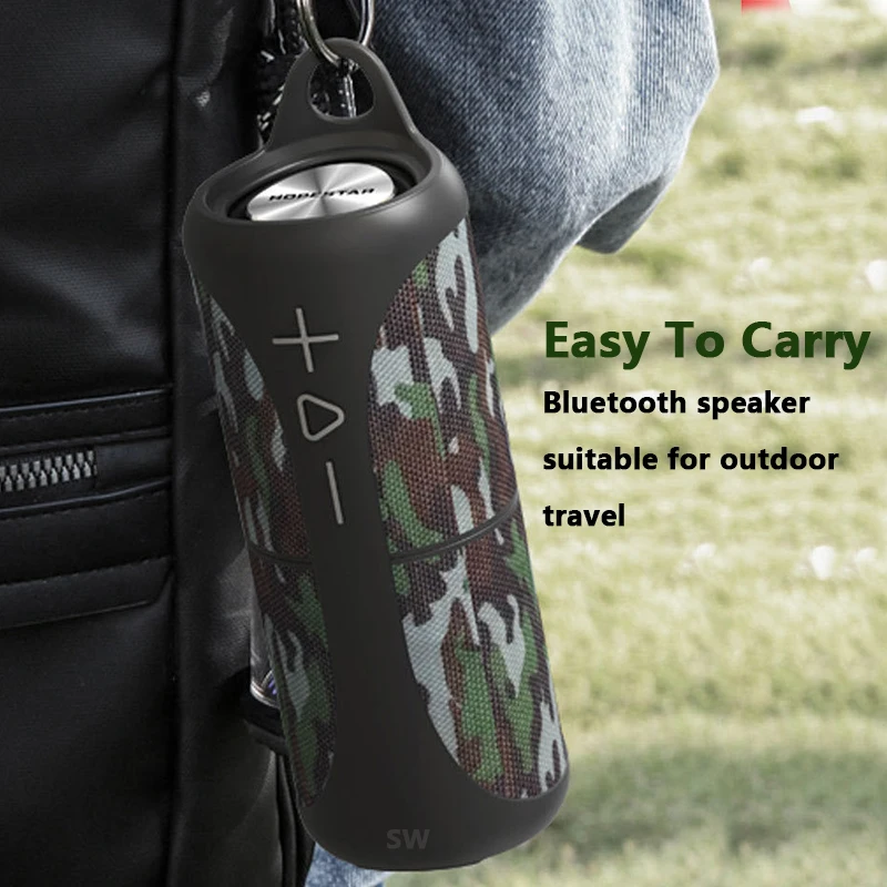 

HOPESTAR H42 TWS Portable Bluetooth Speaker Wireless Column 3DStereo Waterproof Best Bass Outdoor Music Center Boombox Subwoofer