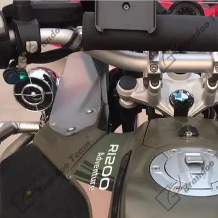 Водонепроницаемый MP3-плеер для мотоцикла Bluetooth-колонка с алюминиевым корпусом 12 В