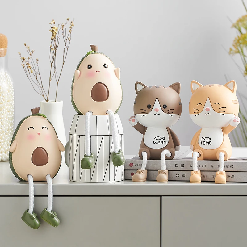 Современное украшение для дома аксессуары комнаты Hogar милый мини орнамент в виде