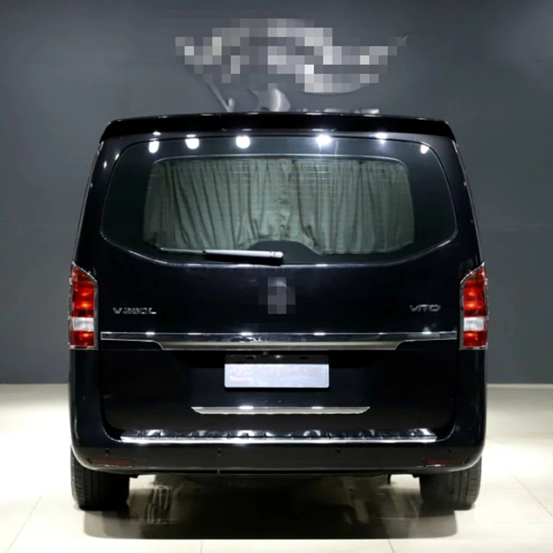 Для Mercedes Benz Vito 2015 2016 2017 2018 ABS Материал грунтовка цвет спойлер на задний багажник