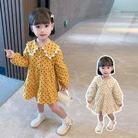 girl dress%c2%a0party evening gown cotton 2022 dots spring autumn flower girl dress for wedding%c2%a0tutu fluffy%c2%a0birthday%c2%a0kids baby child