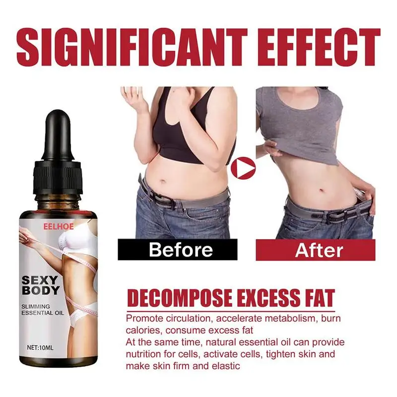 Fast Fat Burning Essential Oil Thin Leg Waist Stomach Firming Skin Body Weight Loss Care Anti Cellulite Massage Slimming Product |