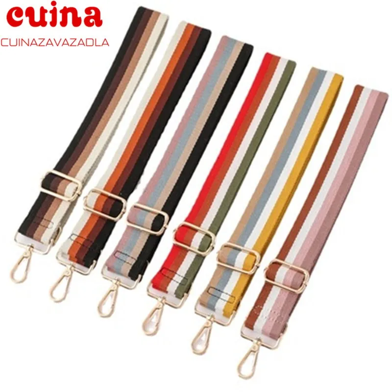 

Fashion Diy Women's Bag Strap Shoulder Bag Hanger Colored Belt Bag Strap Accessories Adjustable Rainbow Handbag Strap Decorative