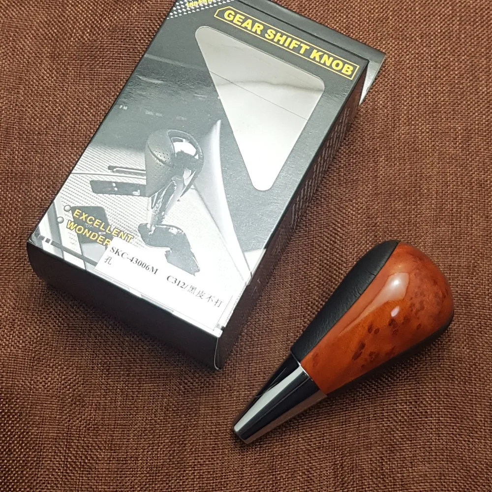 Рукоятка переключения передач в деревянном стиле замена 8 мм для Toyota Avalon 2007 2010
