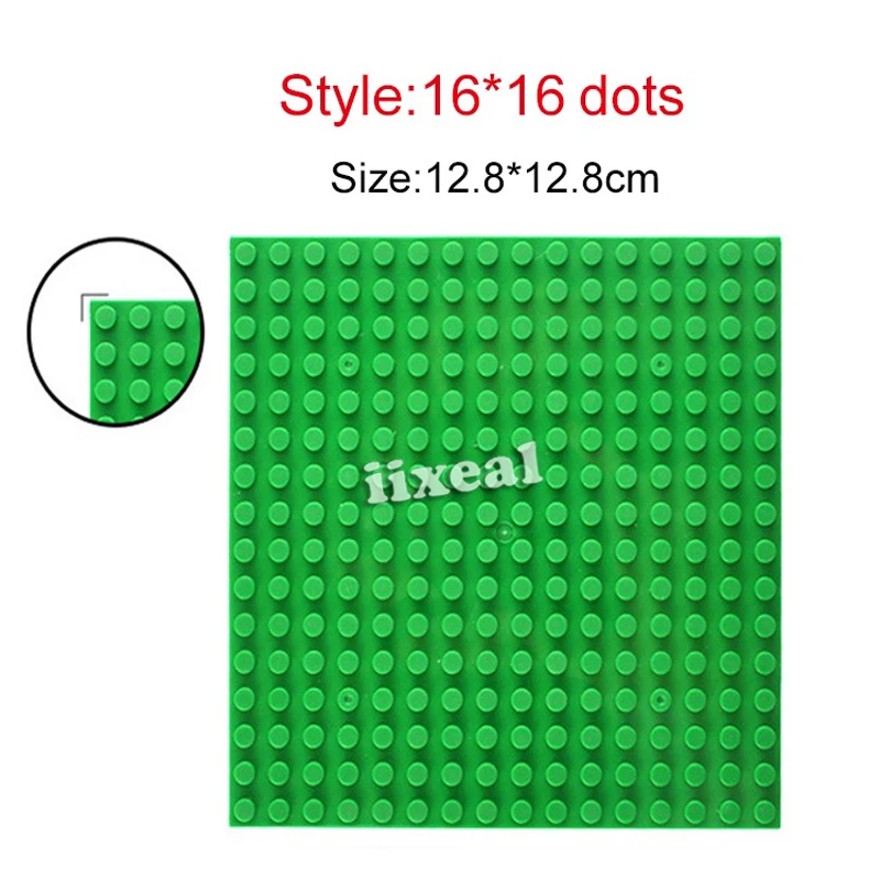 Classic 16*16 Base Plates Plastic Bricks DIY Creative Fit City Construction Building Blocks BasePlates Board Toys | Игрушки и хобби