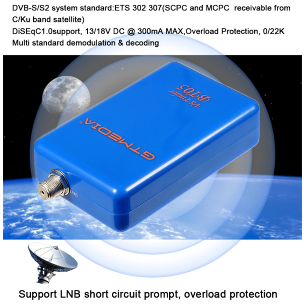 Спутниковый искатель Grwibeou V8 BT05 улучшенная связь модель 6906 6916 freesat bt01 bt03 Upgrad HD1080P BT03