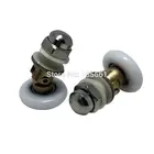 4X 25 мм старая душевая дверь одиночные колеса ролики бегуны шкивы PARTIALITY