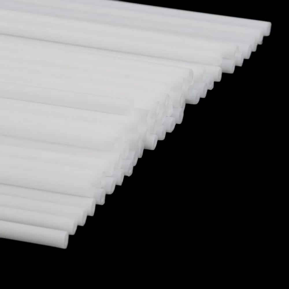 

50/100Pcs/set Disposal Lollipop Sticks for Candy Pops Non-Toxic Food Grade Plastic Sucker Tubes Sticks for Chocolate Cake Tool