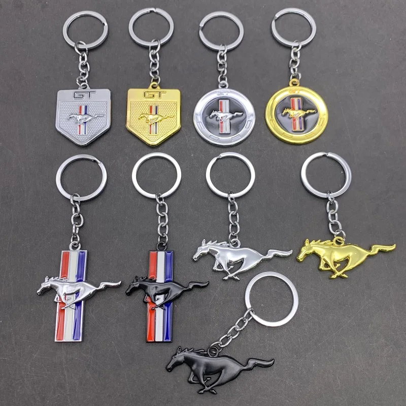 

100 шт.; Оптовая продажа; Детское нижнее белье брелок отделка с рисунком «Пони» для брелок для ключей брелок для Mustang GT 500 Кобра
