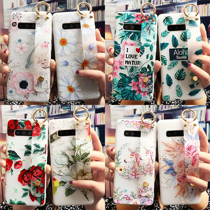 Ремешок для запястья чехол samsung Galaxy A51 A50 A60 A70 A71 A10 A20 A30 A40 S6 S7 S11 S10 S9 S8 плюс S11e