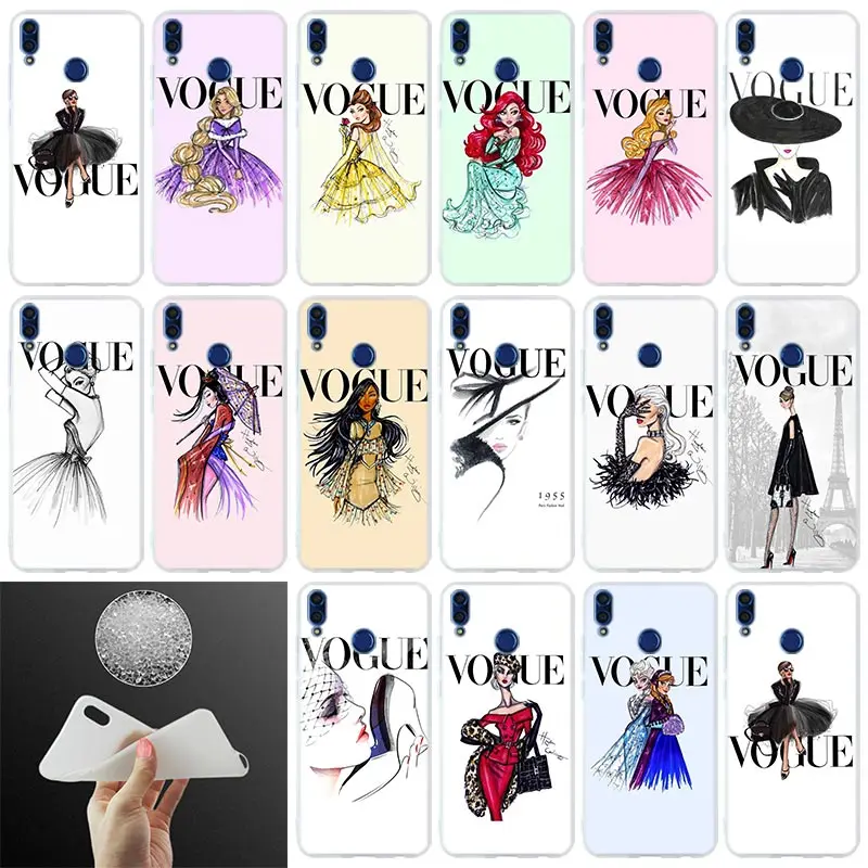 Мягкий силиконовый чехол для телефона Huawei Honor 30 20 10 9 lite 9a 8a 7a Pro 8 10i 20i 30s сумка vogue