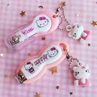 hello kitty cartoon nail clippers female household children nail clippers hand toe nail tools children adult nail art