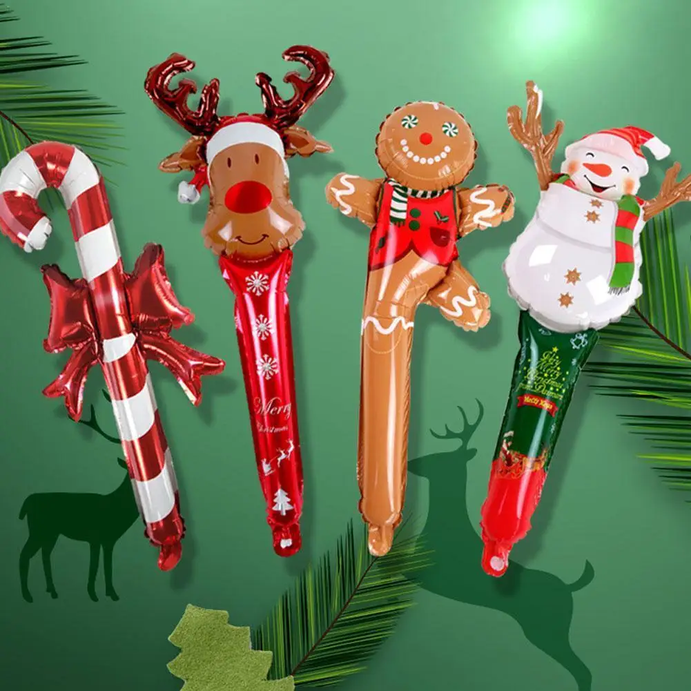 

Надутые фольгированные воздушные шары с надписью "Merry Christmas", "Санта-Клаус", "Снеговик, Лось", "имбирь", "сделай сам", Рождественский Декор для до...