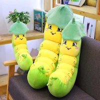 baby cute colorful toys stuff plush caterpillar cartoon animal pillow soft doll appease baby early learning educational toys