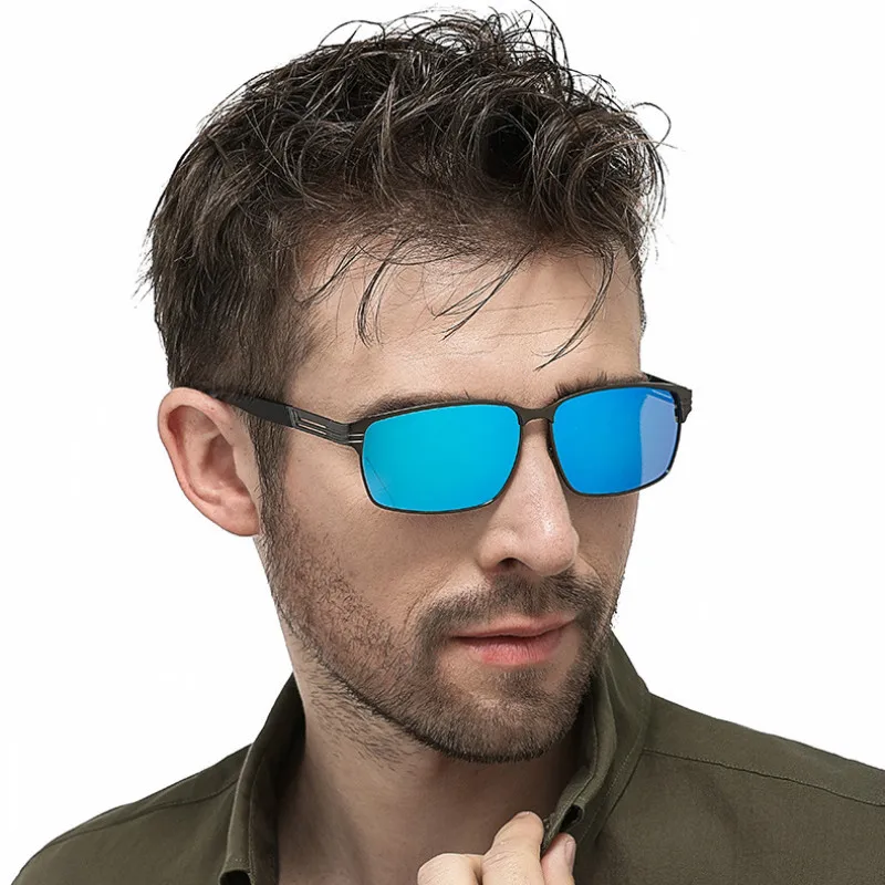 Поляризационные солнцезащитные очки для мужчин зеркало вождения
