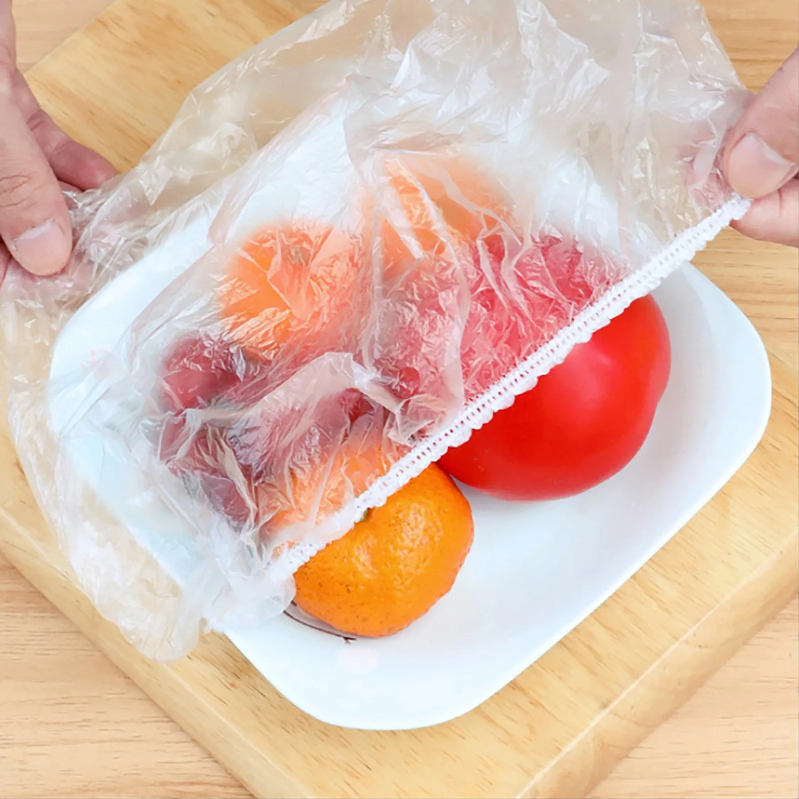 

300 шт., Пластиковые Многоразовые Пакеты для хранения пищевых продуктов