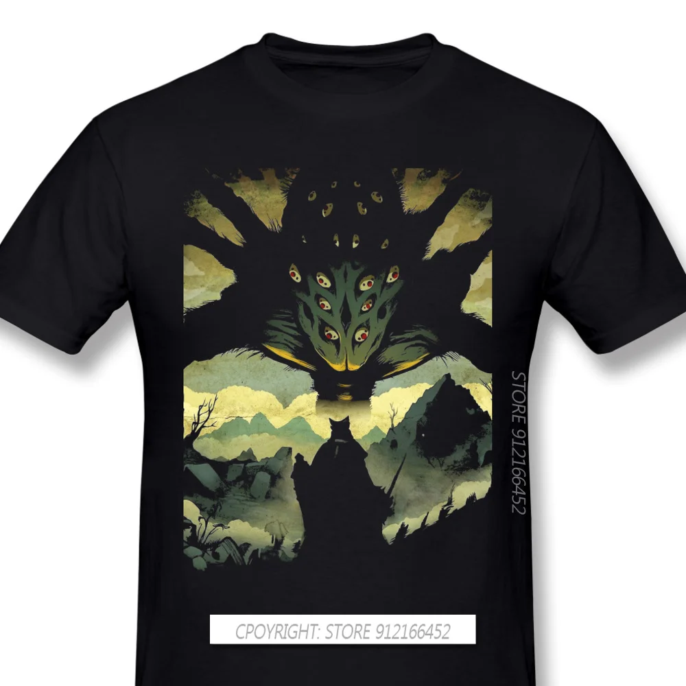 Bloodborne Halloween Horrible Games 2021 New Arrival T-Shirts AMYGDALA THE NIGHTMARE Unique Design O-Neck Cotton For Men