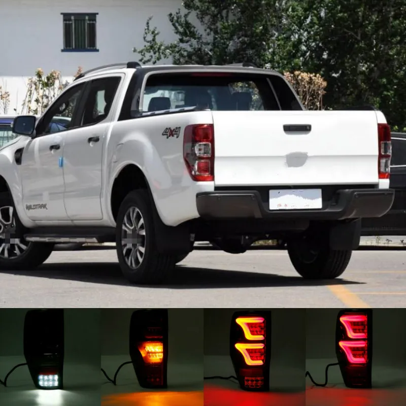 

For Ford Ranger T6 T7 PX MK1 MK2 Wildtrak 2012 2013 2014 2015 2016-2019 LED Tail Light Energy Saving Rear Tail Light Lamp