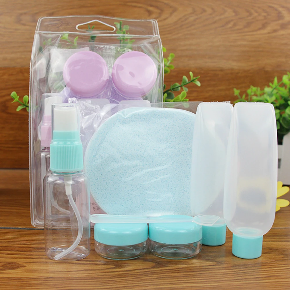 7 шт./компл. Косметическая мини-косметическая бутылка с кремом для лица