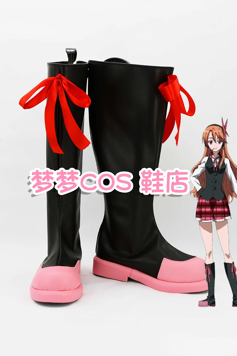 

Akame ga Kill! Аниме персонажи Akame Челси обувь для косплея обувь ботинки для вечеринки костюм реквизит на заказ