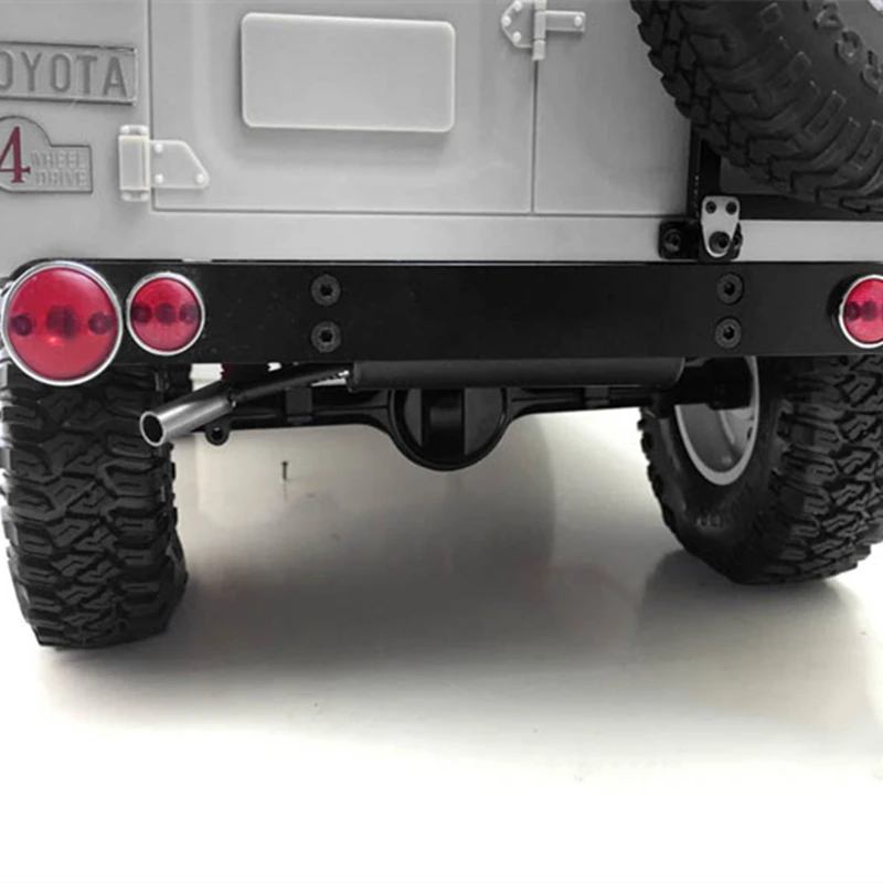 Металлическая выхлопная труба RC-4WD Gelande 2 1/10 G2 Cruiser/FJ40 Rc | Игрушки и хобби