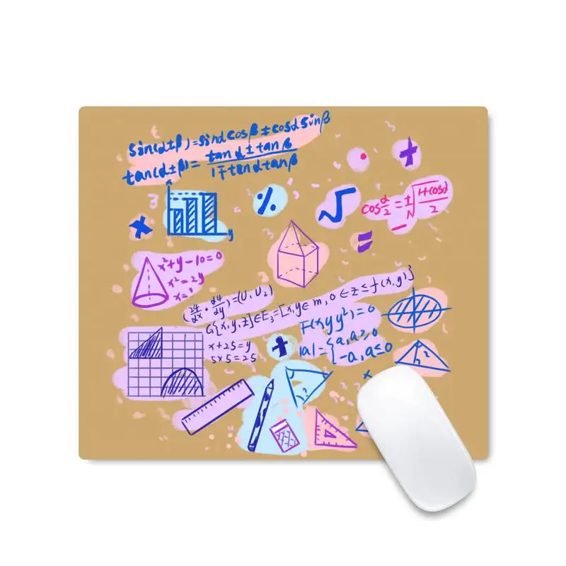 

Geometric formula Gaming Player desk laptop Rubber Desk Table Protect Game Office Work Mouse Mat pad Non-slip Laptop Cushion