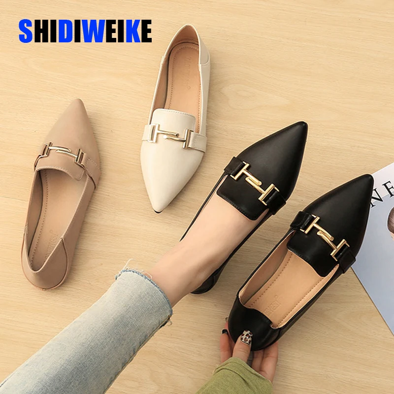 2021 г. обувь на плоской подошве Женская милая женские мокасины без шнуровки лоферы