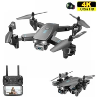s173 mini drone 4k hd dual camera professional quadcopter with wifi fpv aerial photography foldable helicopter rc dron toys gift