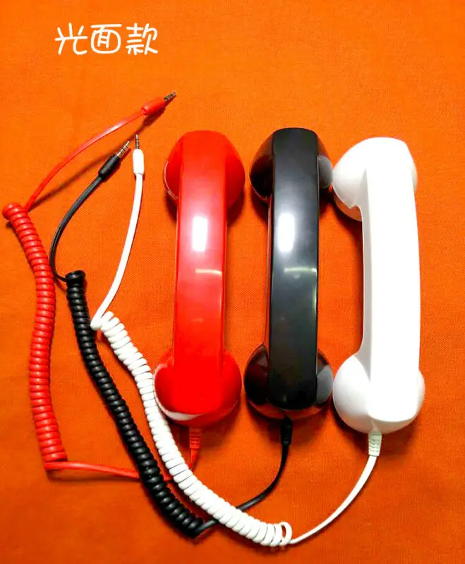 2019 ретро телефон 3 5 мм Ретро Трубка Наушники сотовый приемник для телефона