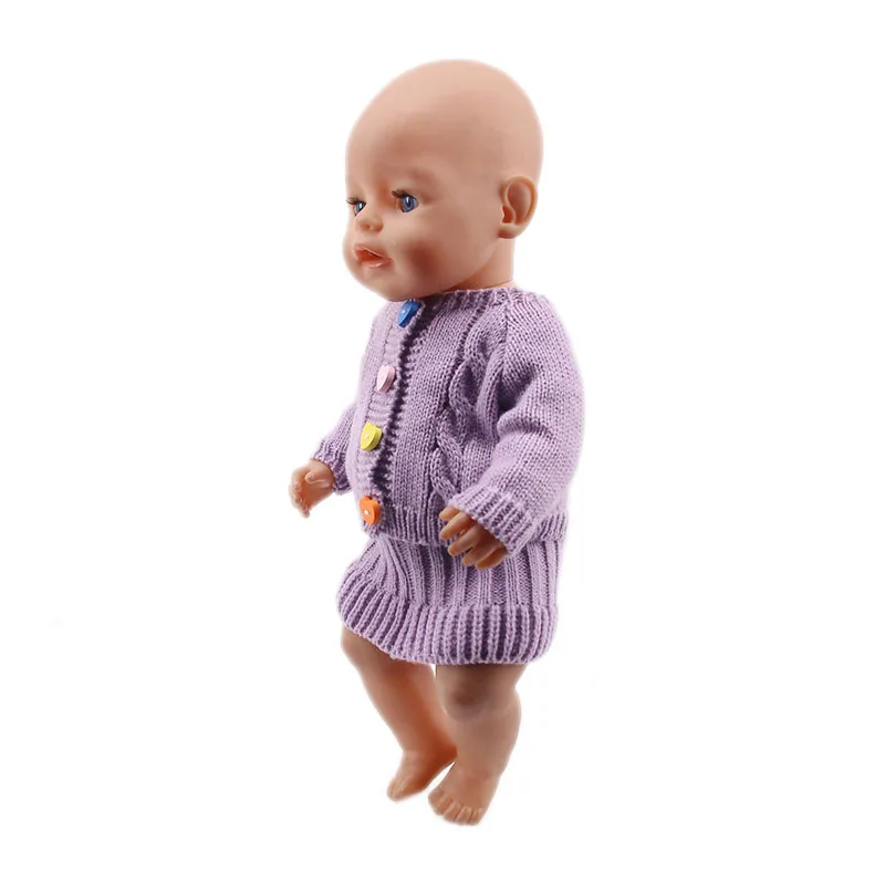 LUCKDOLL 6 стилей 3 набора различных стилей подходит 18 дюймов Американский 43 см детская кукла одежда аксессуары, игрушки для девочек, поколение, подарок