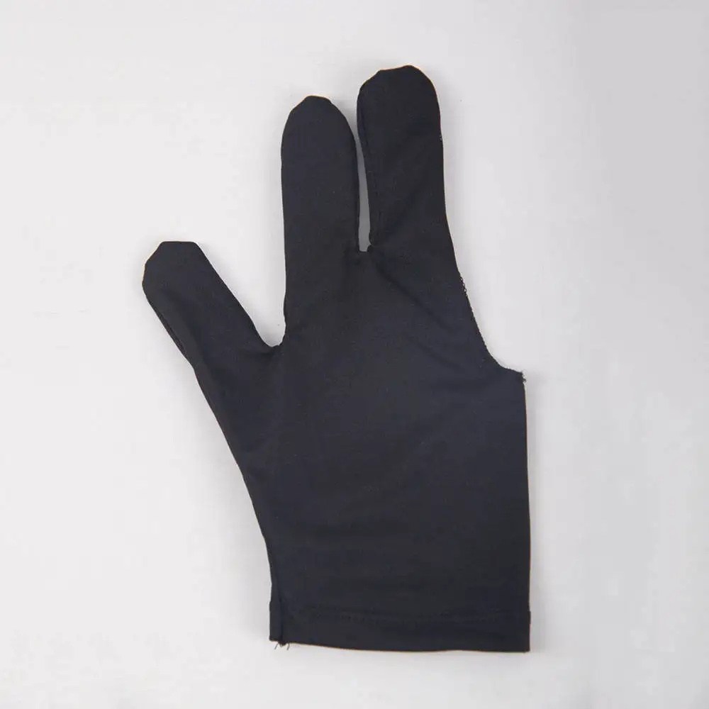 

10pcs Billiard Gloves Snooker Three Finger Gloves Left Hand Smooth Biliardo Glove Guanti Billiard Accessories